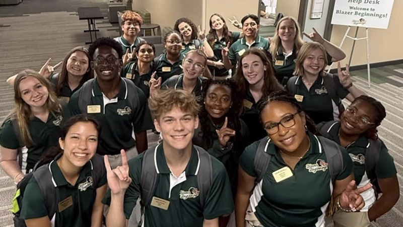 Orientation leaders group photo