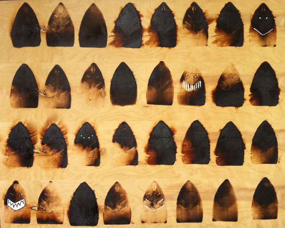 Willie Cole, Tricksters Among Us (Seen And Unseen)