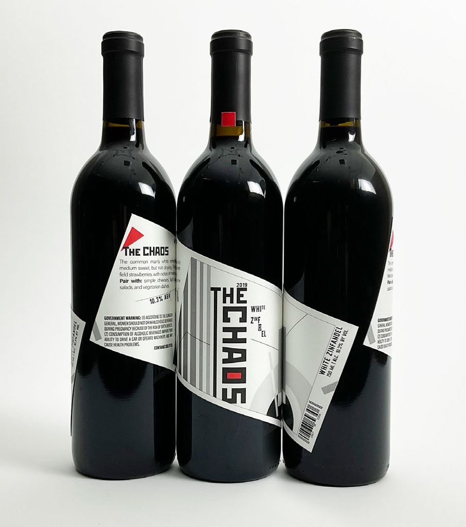 Ala Fedorova "The Chaos" wine labels
