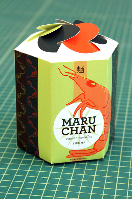 Maru Chan Shrimp Ramen Noodles