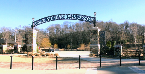 Avondale park in Birmingham. 