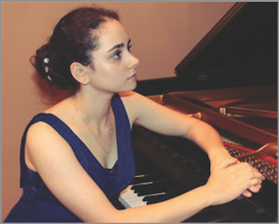 Aleksandra Kasman, Outstanding Undergraduate Student, Department of Music.