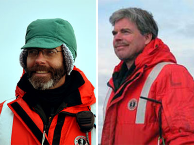 Dr. Charles Amsler and Dr. Jim McClintock