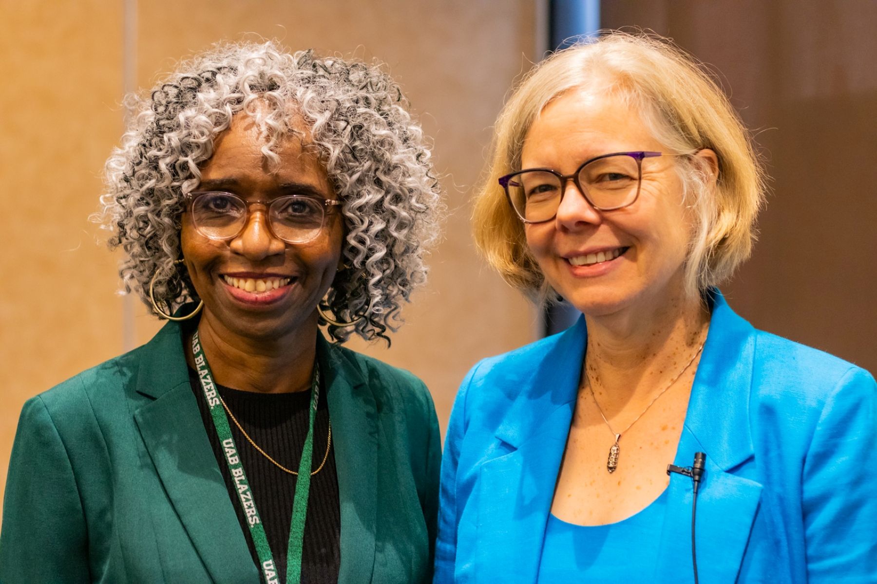 Dr. Keith, Sociology Department Chair, on the left and Dr. Bird on the right.