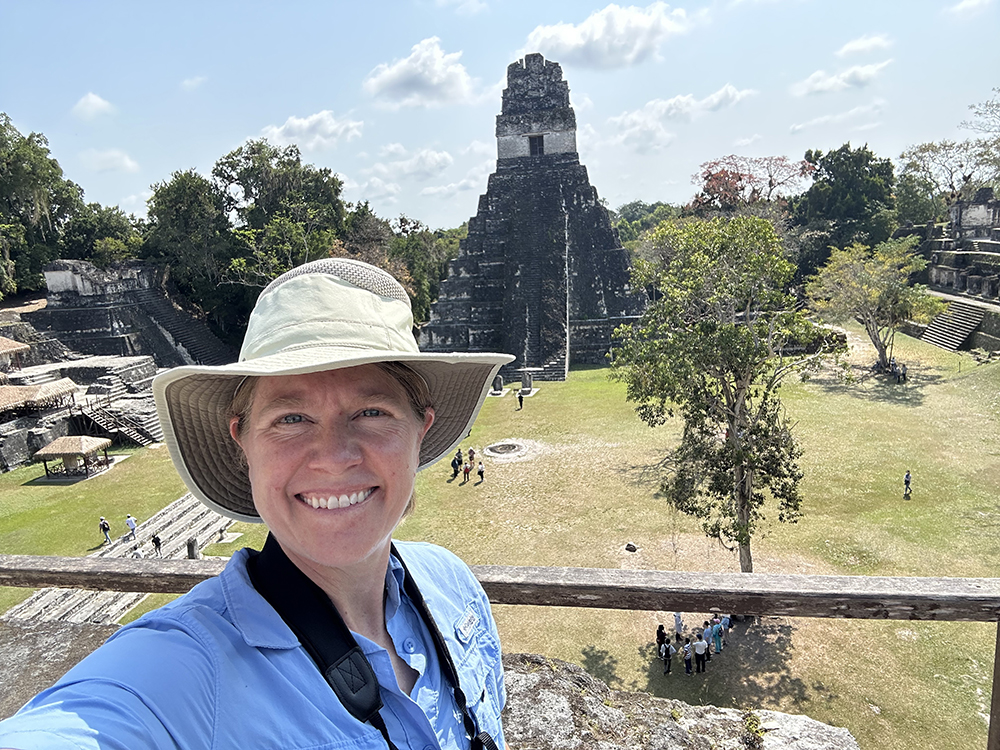 Sarah H. Parcak, Ph.D., Professor in the University of Alabama at Birmingham’s Department of Anthropology