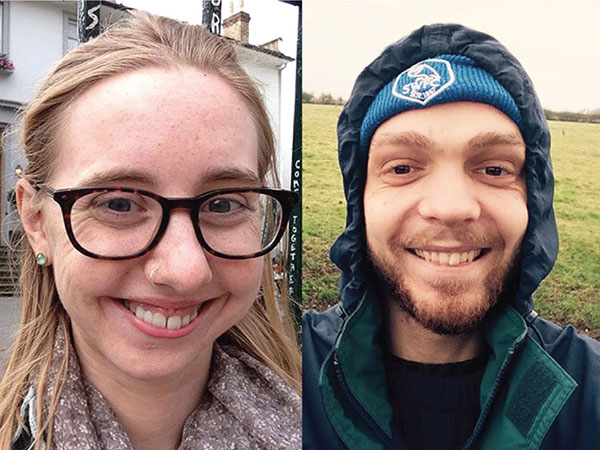 Katie Fagan and Elliot Nicholson-Cox