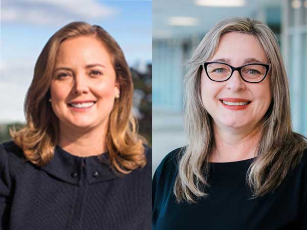 Mary Jacque Carroll and Laurel Hitchcock