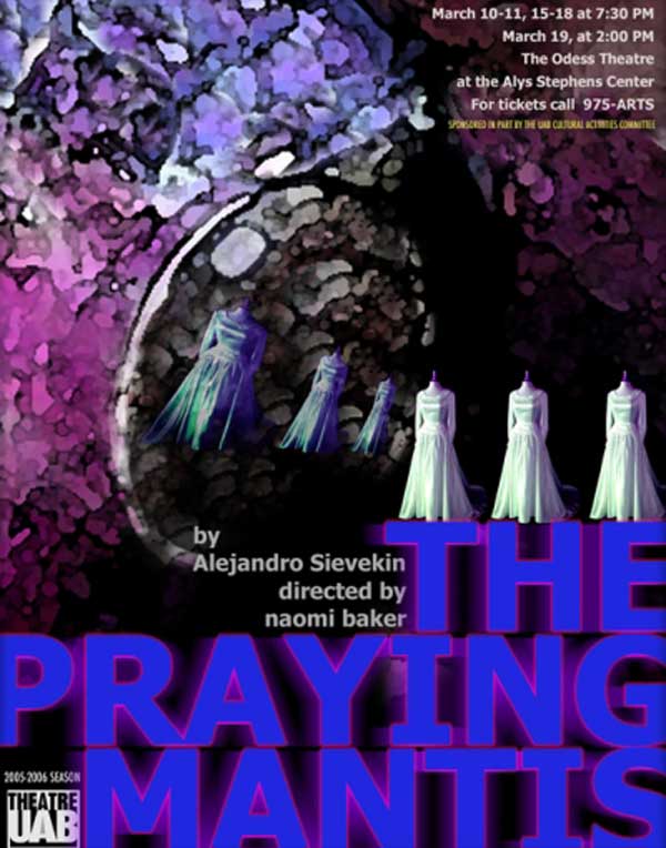 The Praying Mantis poster.