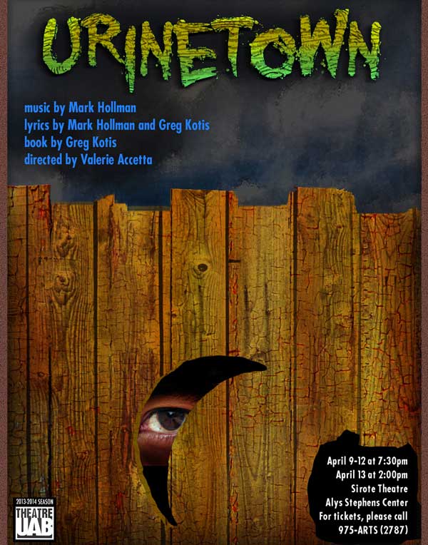 2014 Festival of Ten-Minute Plays poster.