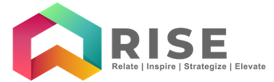 RISE Logo - Relate Inspire Strategize Elevate