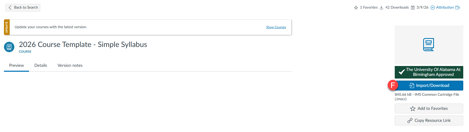 Import or download