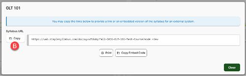 Simple Syllabus login prompt