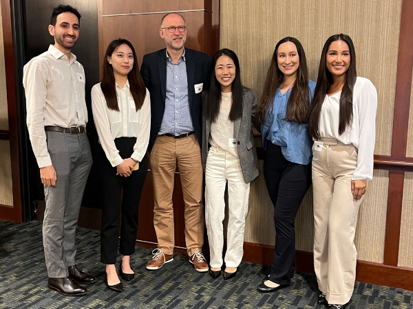 Current ASF fellows 2024-2025 with past Fellows for Life with Dean Geurs