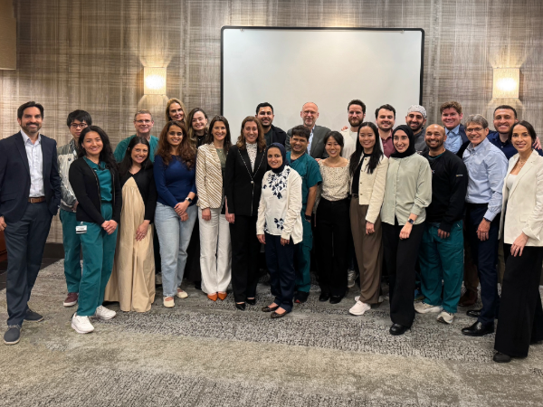 Members of the UAB ITI Study Club gather at the club’s inaugural event, marking the launch of a new interdisciplinary initiative in implant dentistry education.