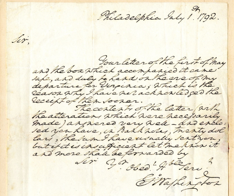 Washington Letters