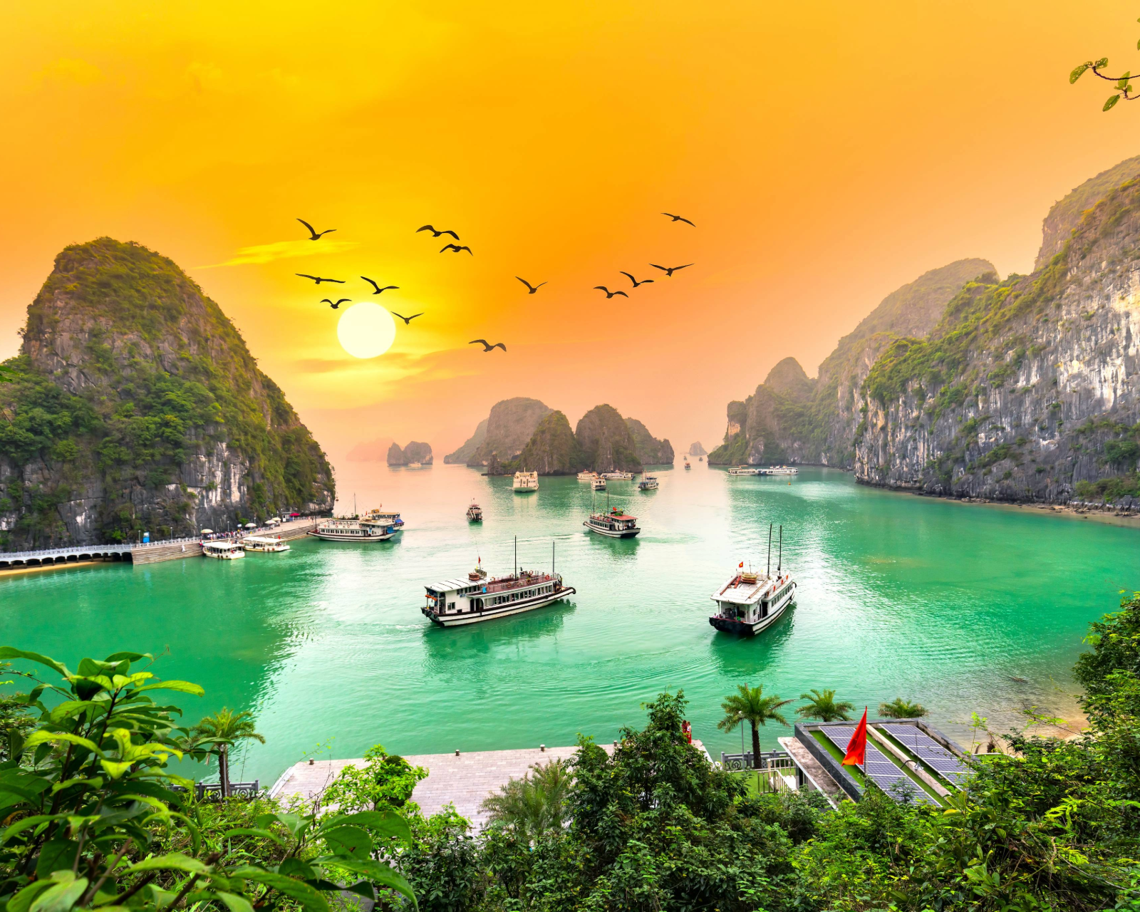 Halong Bay landscape
