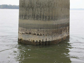 concrete piers