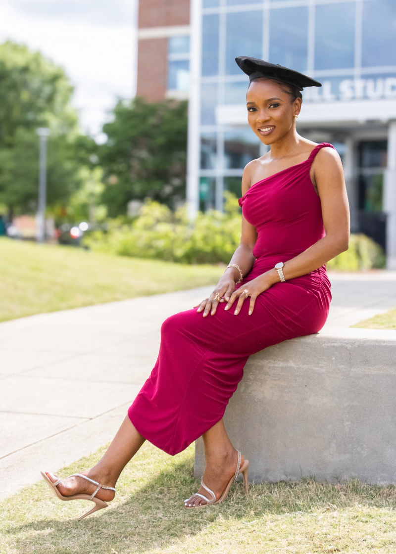 A photo of graduate student Oge Ngwu-Hyacinth.