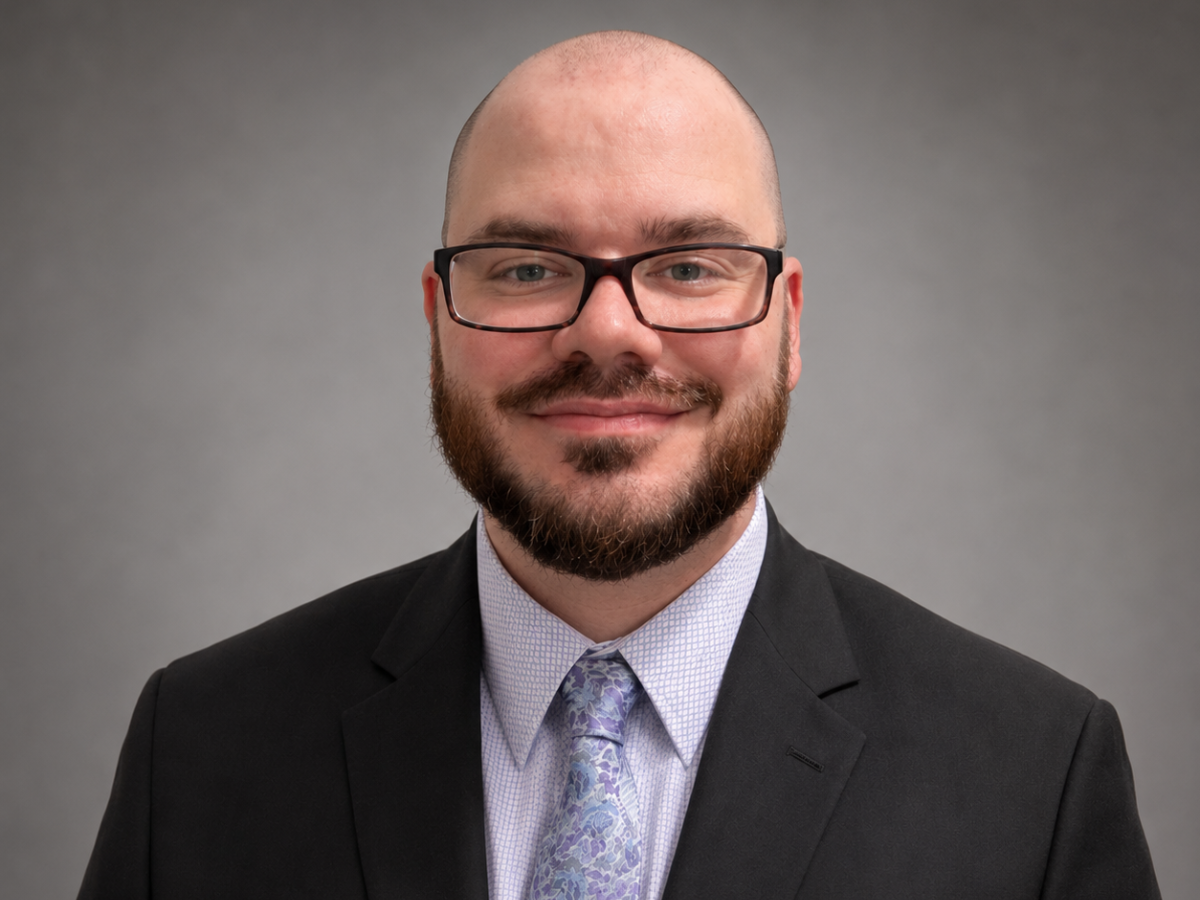 Photo of graduate student Trevor Hamilton.