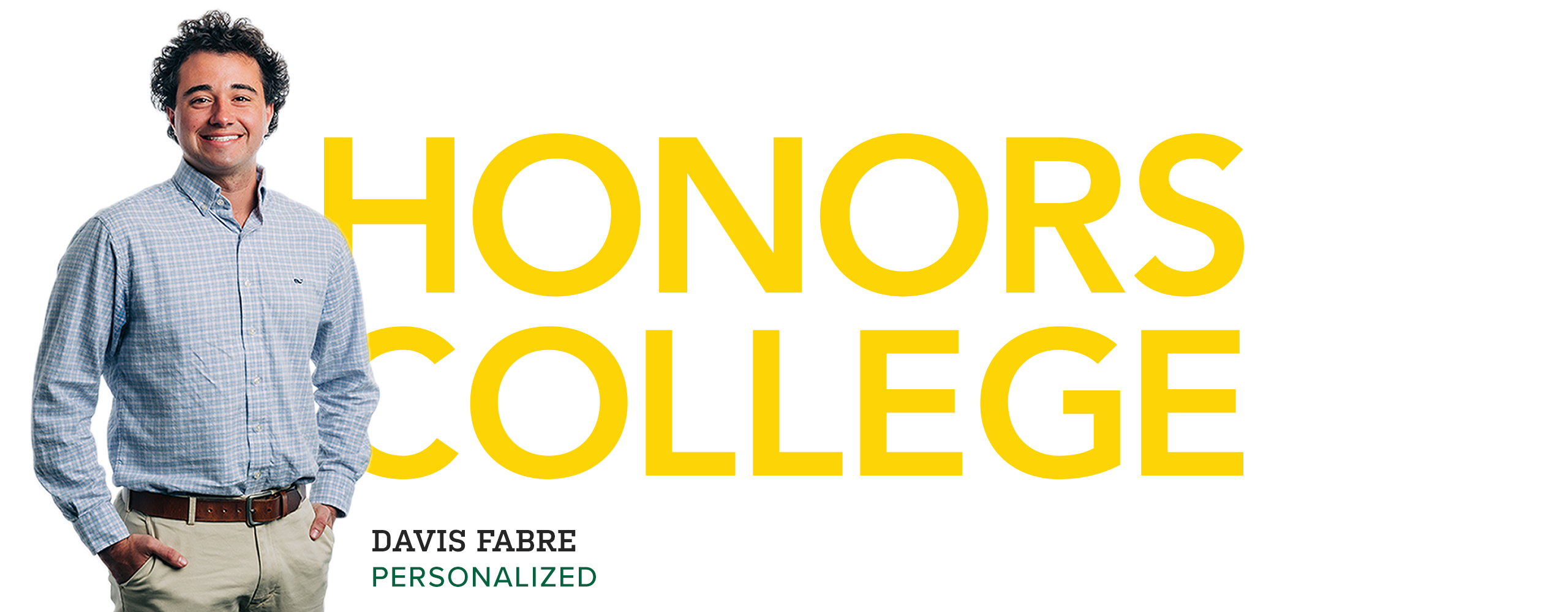 Davis Fabre - Personalized Path Honors Program