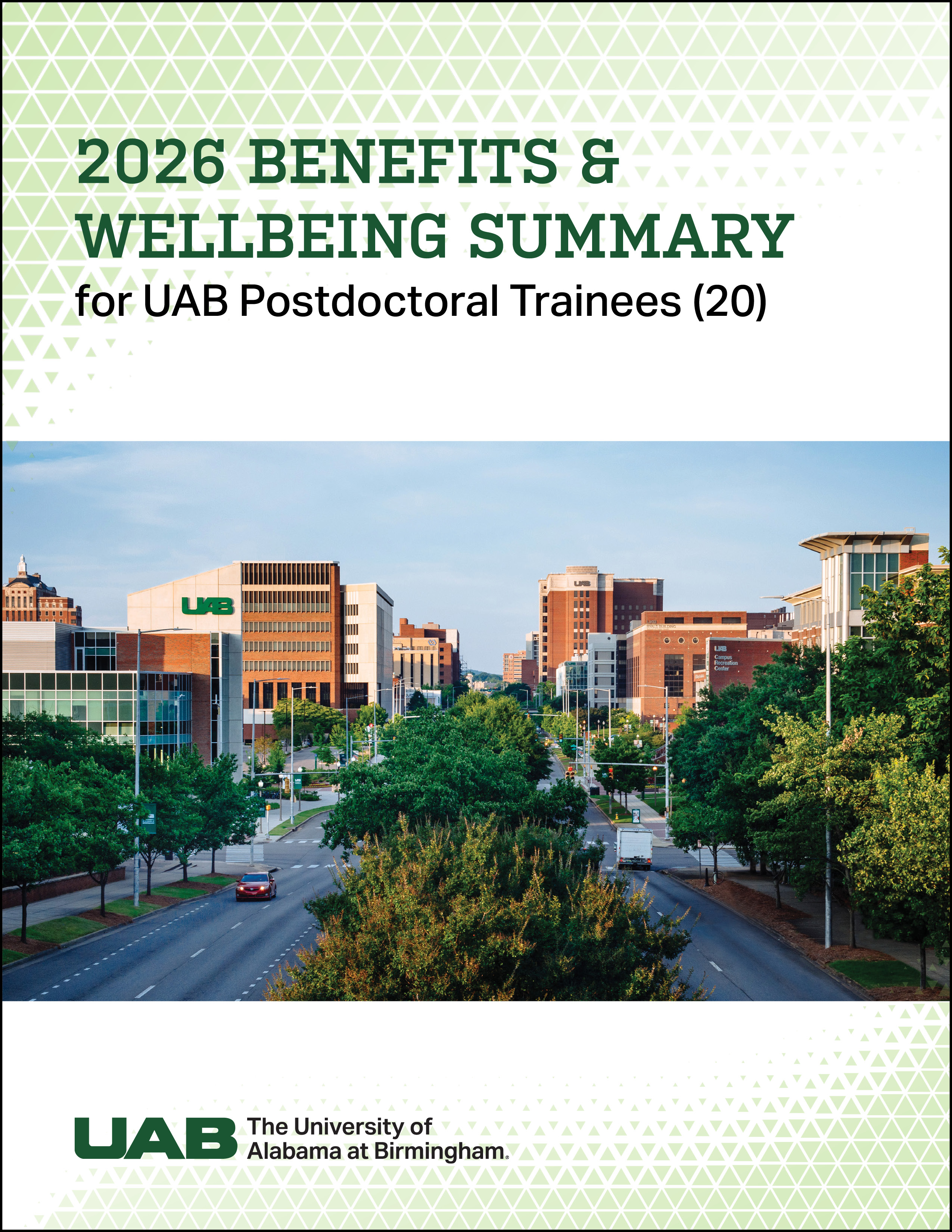 Summary for UAB Post Doctoral Trainees (20)
