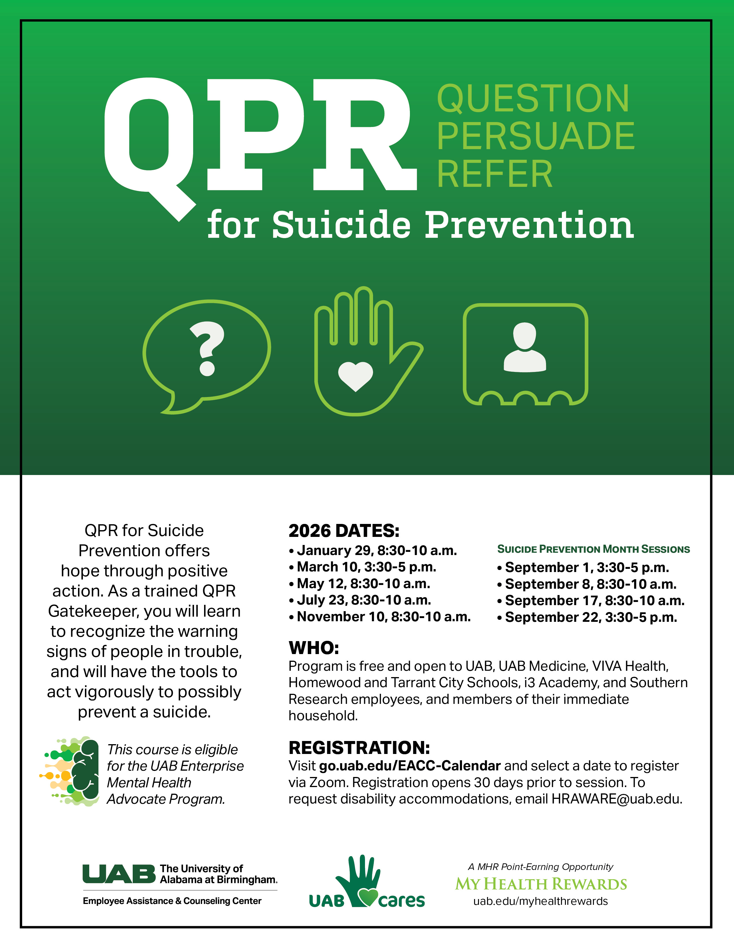 QPR for Suicide Prevention