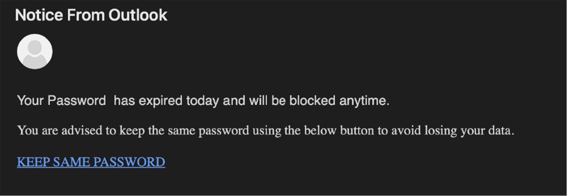 Phishing Attack Example 