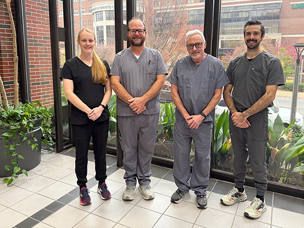 Brandy Crawford, Brian Mueller, Randy Odger, Dylan Baas