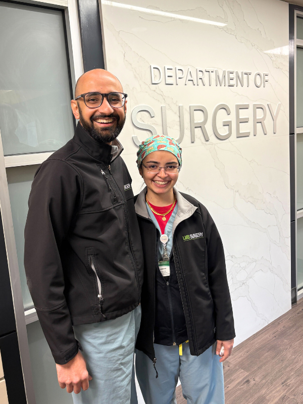 Dr. Zain Hashmi and Dr. Saulat Sheikh