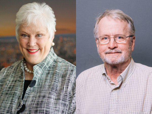 Dr. Gail Cassell and Dr. Peter Burrows