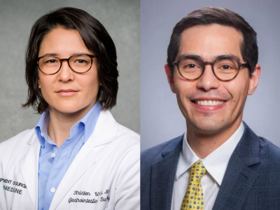 Dr. Kirsten Wong and Dr. Sergio Sanchez-Luna