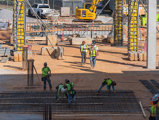SEC Gorrie Hall Construction