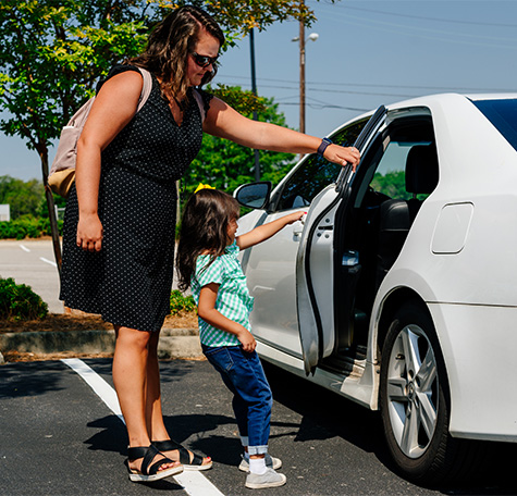 Adult supervision in parking lots could reduce risk of injury.