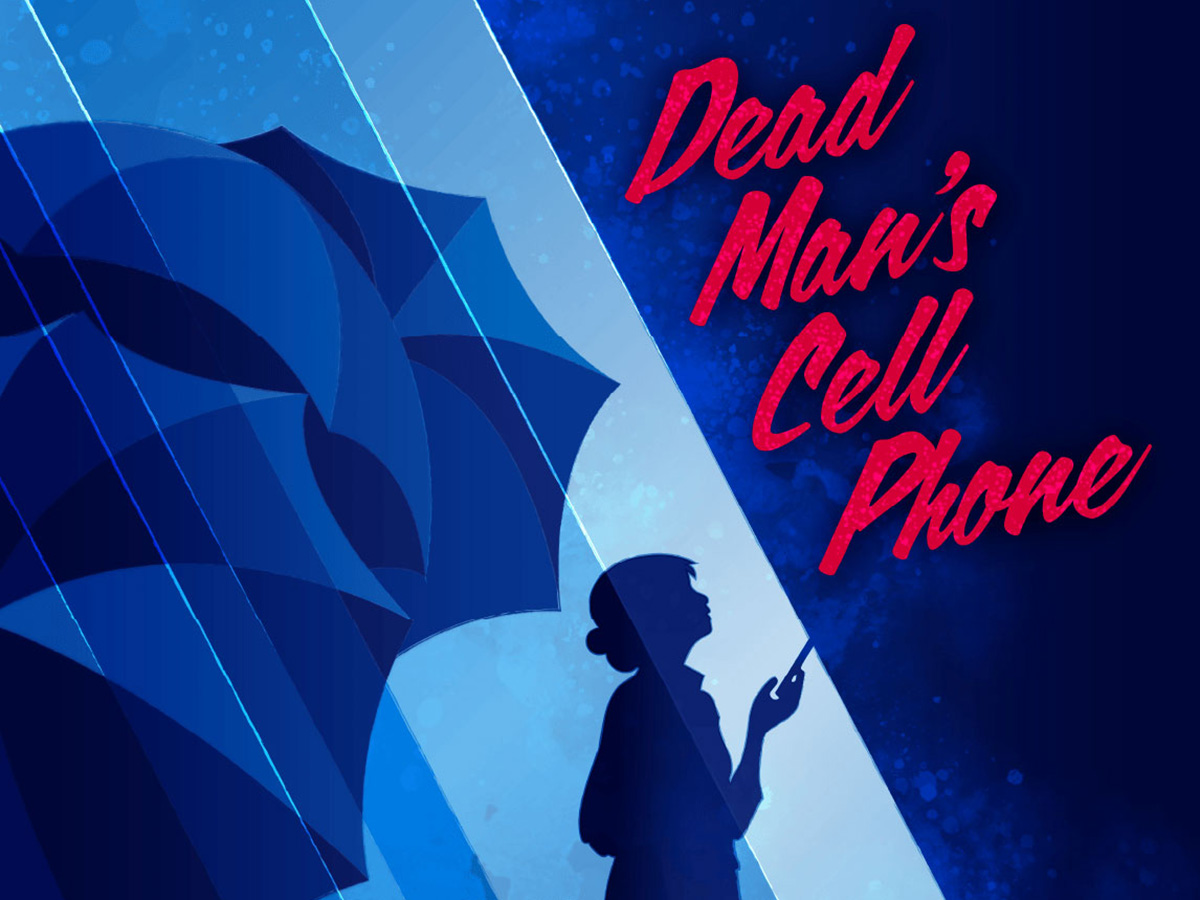 Theatre Dead Man Cell Phone Graphic