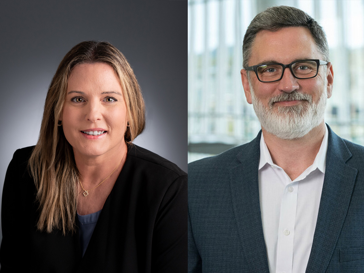 Sarah Tucker and Charles Allen Gorman Headshots