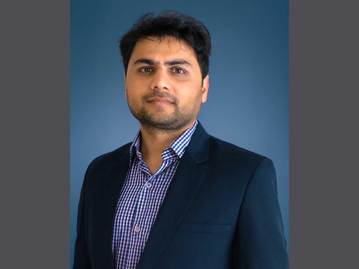 Indoor portrait of Safal Khanal, O.D., Ph.D