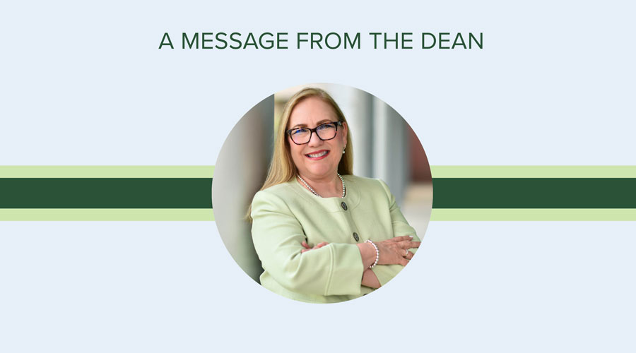 Dean's Message