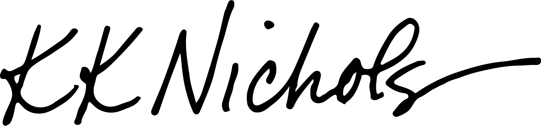Kelly Nichols' signature.
