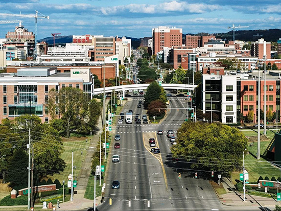 UAB campus skyline image