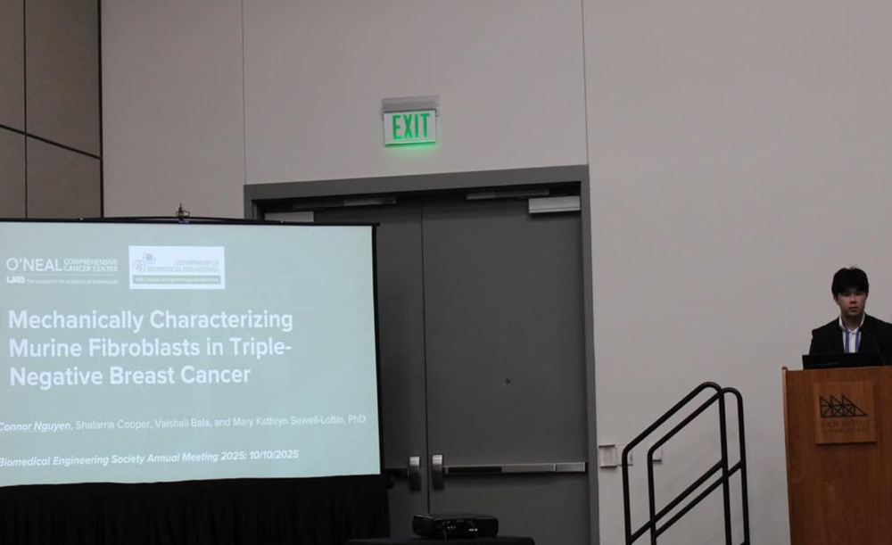Connor Nguyen's presentation at BMES 2025