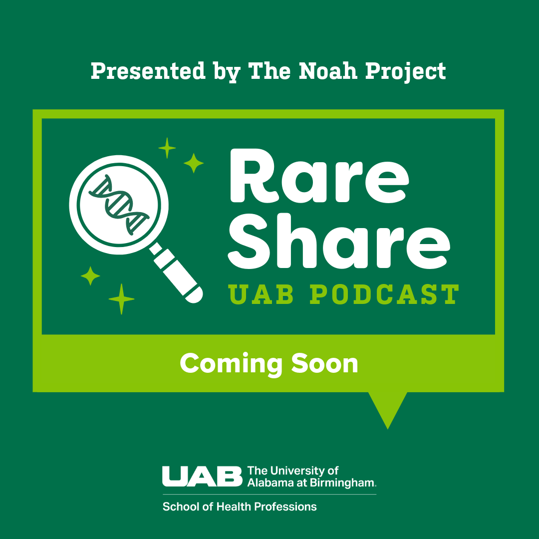Rare Genetic Diseases podcast flyer