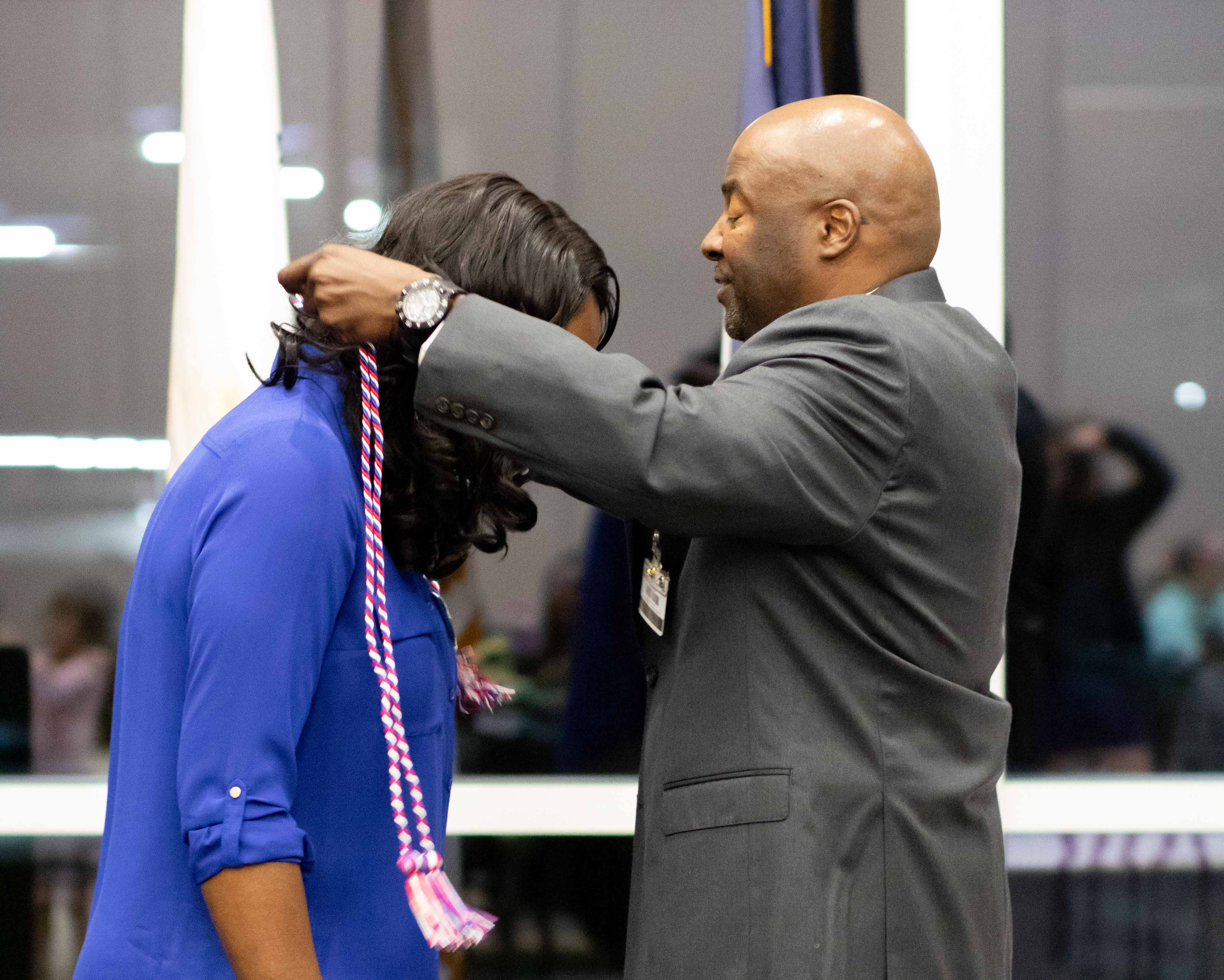 Graduating Student Veterans Honored at Coins & Cords Ceremony