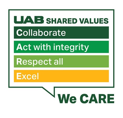 UAB Shared Values: Act with Integrity - Angela Stowe & Herbert Wilkerson